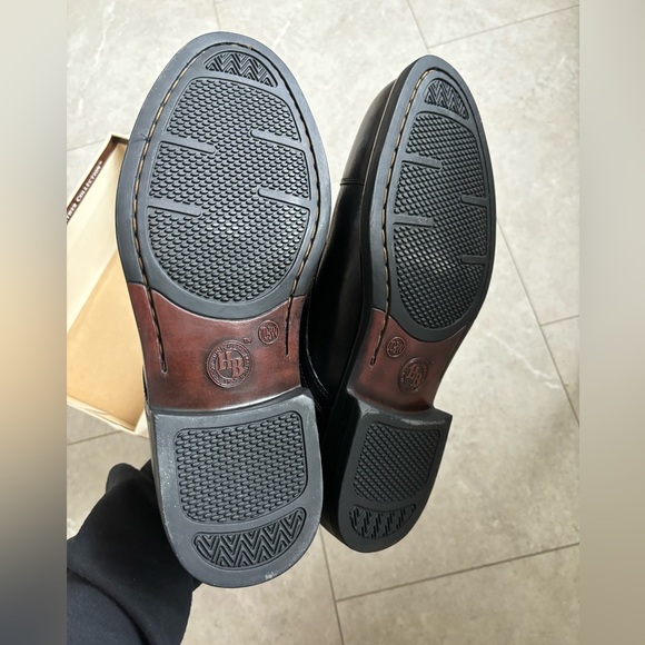 Never worn Black Leather Hunter Bay Men’s Shoes - Picture 4 of 5